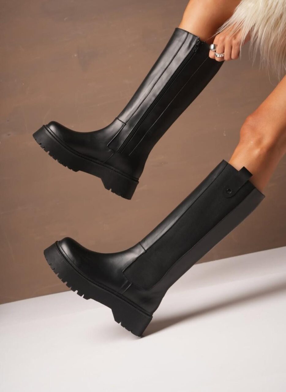 BOTAS TIRANA • Color Negro Marron Women - Zapatos para Mujer BOTAS TIRANA • Color Negro Marron - Image 2