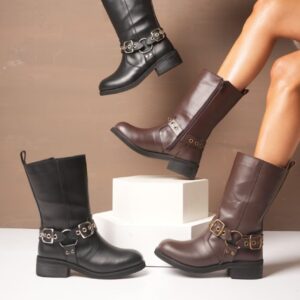 BOTAS VITTO • Color Negro Marron