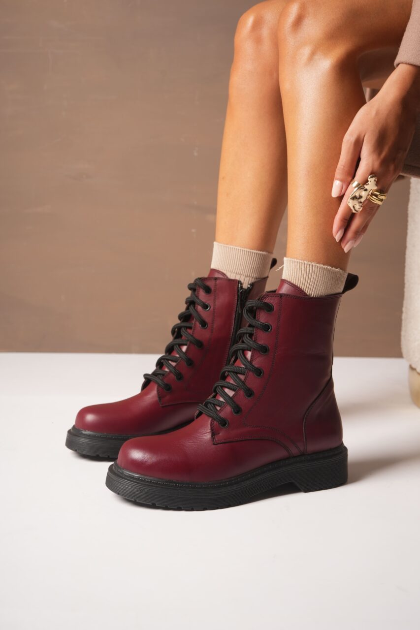 BORCEGOS KAPUA • Color Negro Marron Rojo Women - Zapatos para Mujer BORCEGOS KAPUA • Color Negro Marron Rojo - Image 3