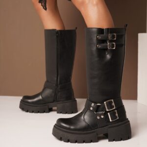 BOTAS 174 • Color Negro • SINTETICO VEGAANO