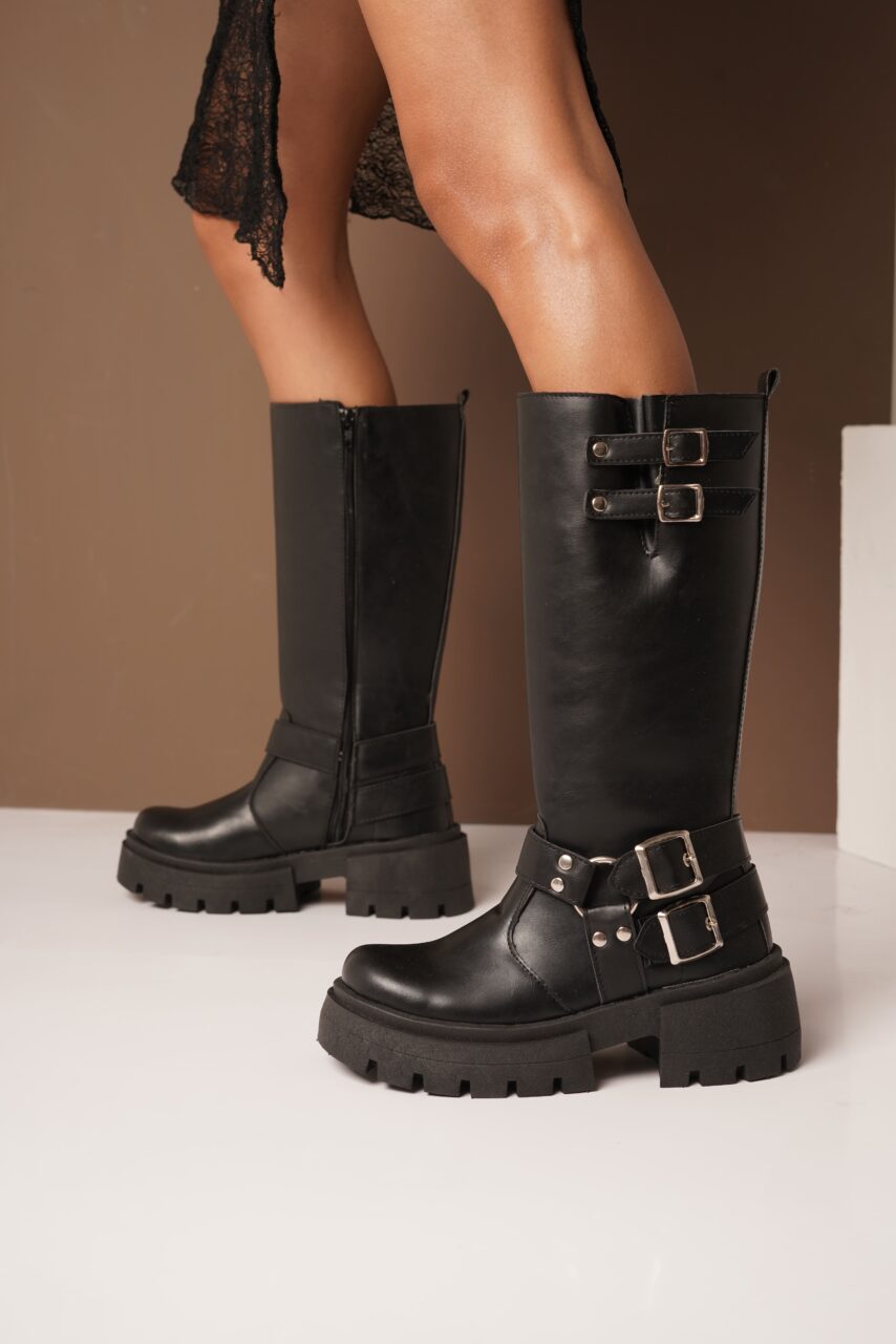 BOTAS 174 • Color Negro • SINTETICO VEGAANO Women - Zapatos para Mujer BOTAS 174 • Color Negro • SINTETICO VEGAANO