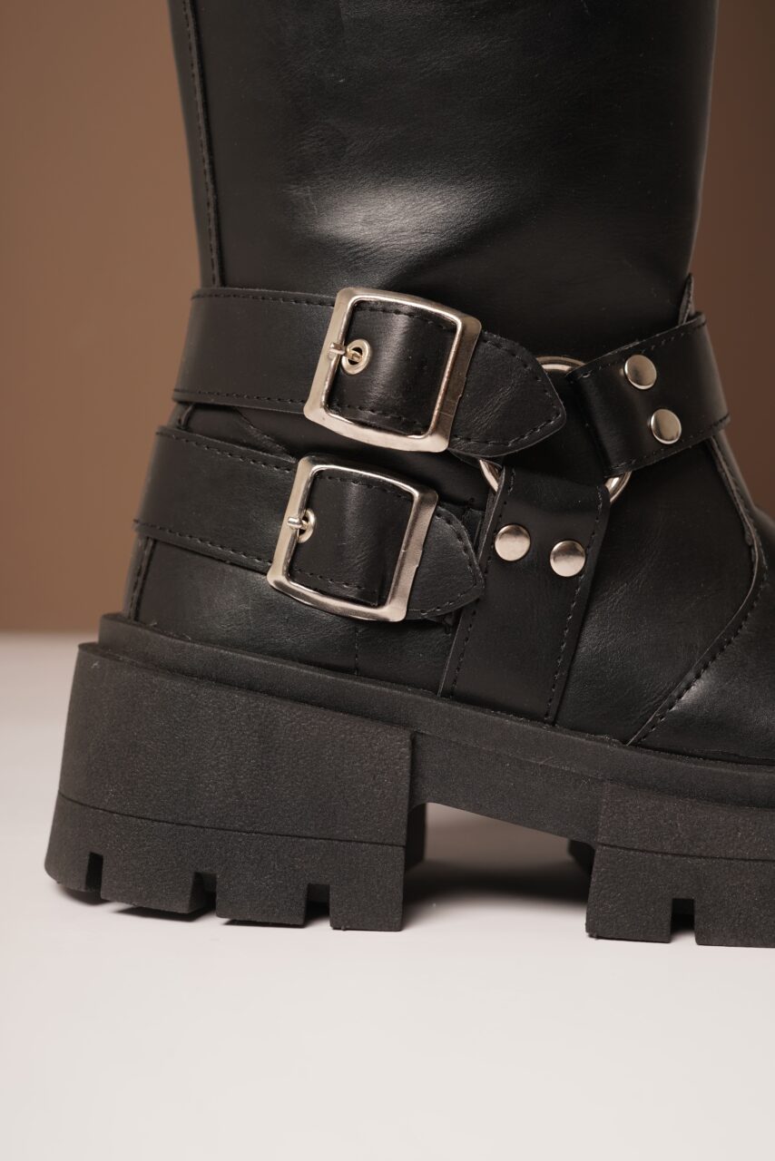 BOTAS 174 • Color Negro • SINTETICO VEGAANO Women - Zapatos para Mujer BOTAS 174 • Color Negro • SINTETICO VEGAANO - Image 2
