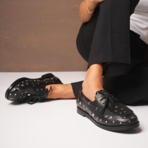 MOCASINES THEA • Color Negro y Chocolate