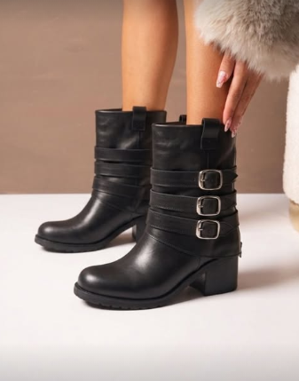 BOTAS PREN • Color Negro Marron Women - Zapatos para Mujer BOTAS PREN • Color Negro Marron