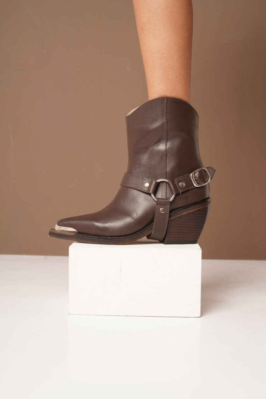 TEXANAS JOLIE • Color Negro Marron Women - Zapatos para Mujer TEXANAS JOLIE • Color Negro Marron - Image 3